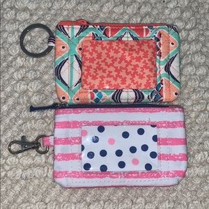 Vera Bradley and Scout wallets